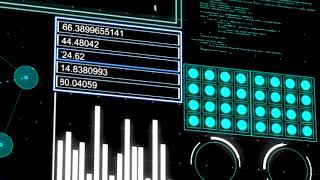 HUD futuristic UI Animation-Motion Graphics