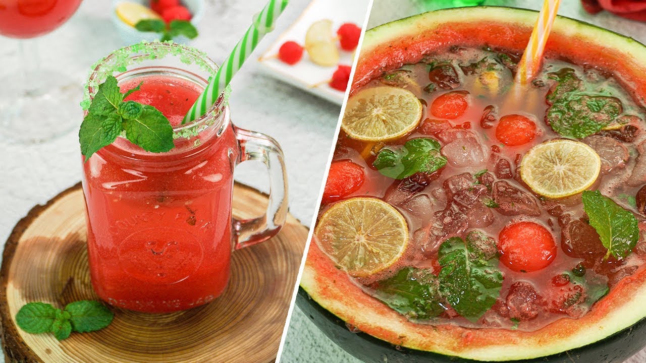 Watermelon Drink | Watermelon Mojito Recipe | Watermelon Margarita Recipe| Summer Drinks| SooperChef