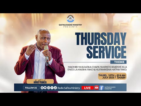 HIMID FRANCIS MUUNDO WA MUUNDO MPYA MAISHA MAPYA YALIYOBEBA CHAPA YA KRISTO TAR 10 07 2025