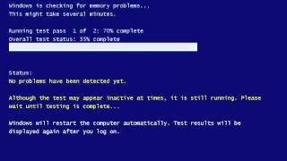 how to run memory diagnostics tool in windows 7