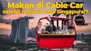 SEE ALL OF SINGAPORE WHILE HAVING LUNCH ON A CABLE CAR !?