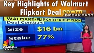 Key Highlights of Walmart Flipkart Deal | Power Breakfast (Part 01) | CNBC TV18