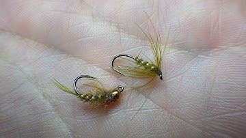 Tying a Small Jig Head and a CDC Soft Hackle by Davie McPhail
