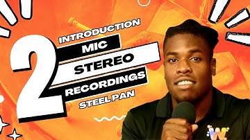 The Music Lab- Recording a Single Steel Pan using Stereo Microphone Techniques