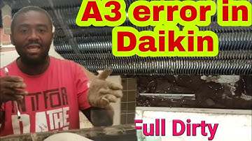 How To Solve A3 Error In Daikin |Royalbrand|