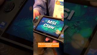 MSI Claw | This handheld games console does things a little differently