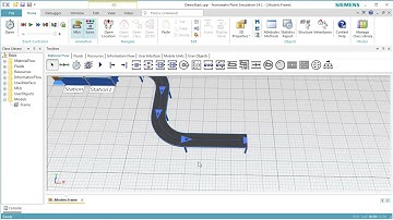 Plant Simulation : 3D Length oriented objects(長さのある３Dモデルの作成）