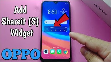 How to Add Shareit (S) Widget on Oppo A5s