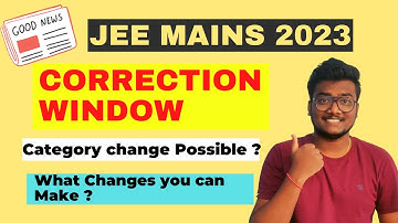 Edit your JEE Mains 2023 Application Form: NTA has opened corrections