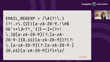 Fun (?!) with Regular Expressions Workshop | thoughtbot Open Summit 2025