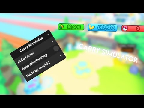 Carry Simulator Script||Inf Wins/PushUp - YouTube