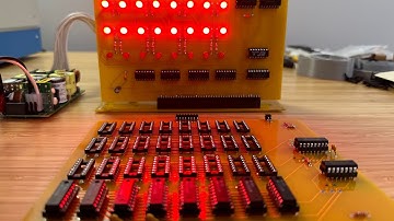 Mark-8 Minicomputer Build - Memory Board