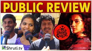 Game Over Public Review Taapsee Pannu Game Over Movie Review