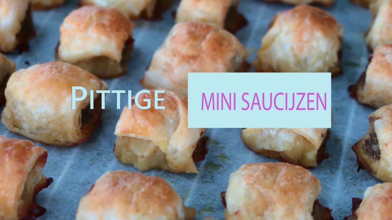 Pittige mini saucijzen #vleesbroodjes