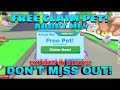GET YOUR FREE PET NOW! BEST SCRIPT!