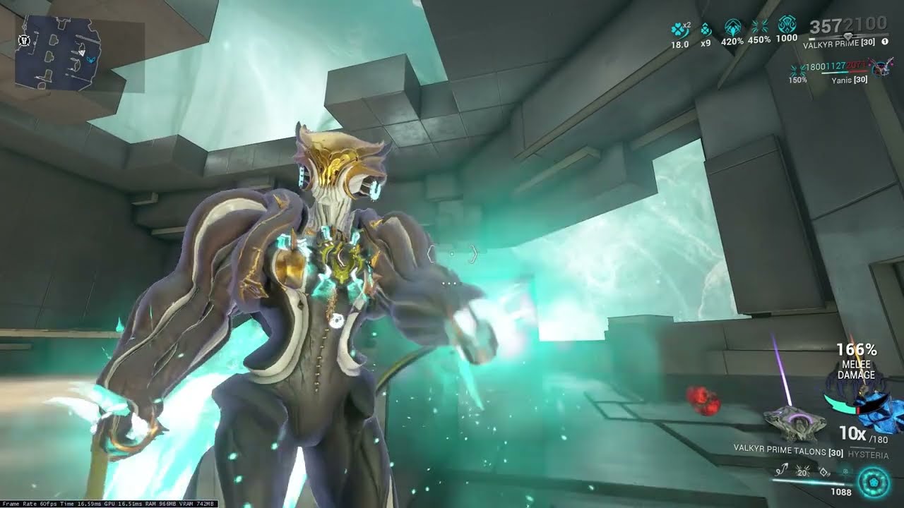 Warframe: Meta High Crit Build for Valkyr