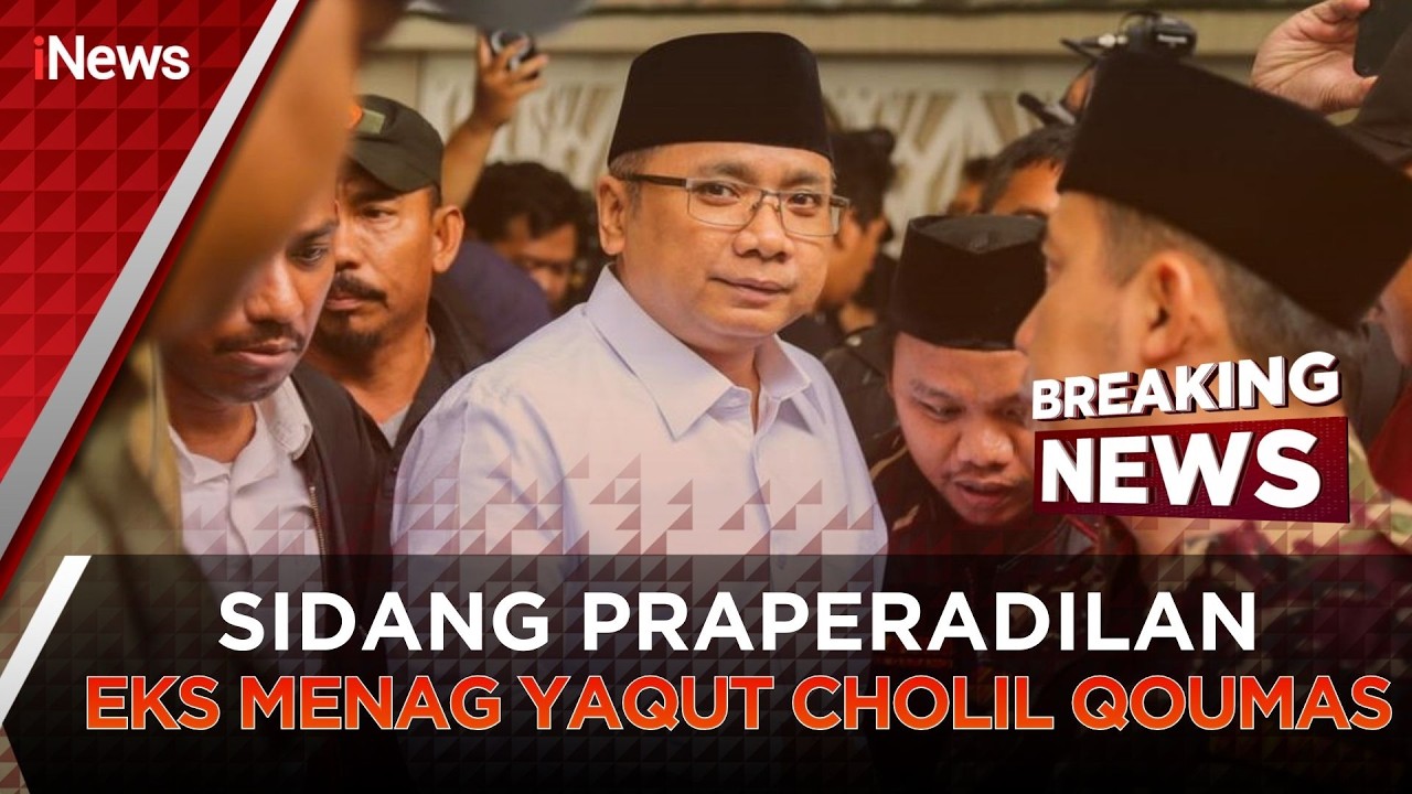🔴BREAKING NEWS - KPK PASTIKAN HADIR PADA SIDANG PRAPERADILAN EKS MENAG YAQUT (03/03)