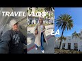 Travel vlog first few days in la sabrina