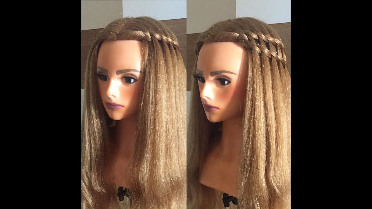 Single & Double waterfall braid การถักผมเปียน้ำตกแบบเดี่ยว และแบบคู่ โดย ภัครา ปิติปฐมสิน