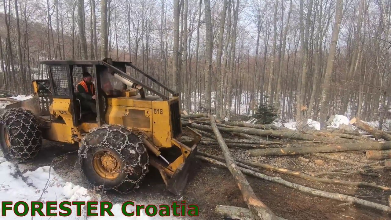 Forestry Tractors- Cat 518- LKT 81- Ecotrac120V new-old- Timberjack ...