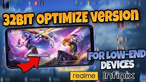 32Bit Optimize Version ni ML | For Smooth Game Performance!