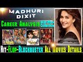 Madhuri Dixit Nene Hit and Flop Movies List with Box Office Collection Analysis