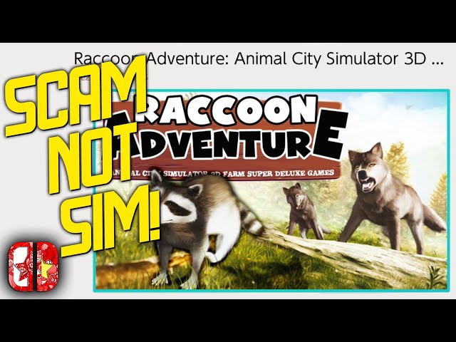 Raccoon Adventure: Animal City Simulator 3D Farm Super Deluxe for