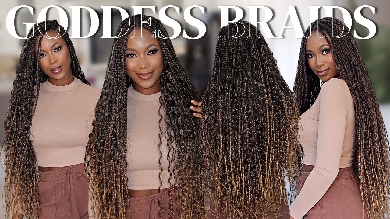 Braid My Hair With Me: BOHO GODDESS BOX BRAIDS Tutorial for Beginners
