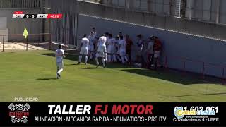 Resumen de la AD Cartaya vs Atlético Antoniano (0-1)