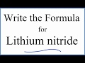 Lithium and Ionic Compounds Concepts