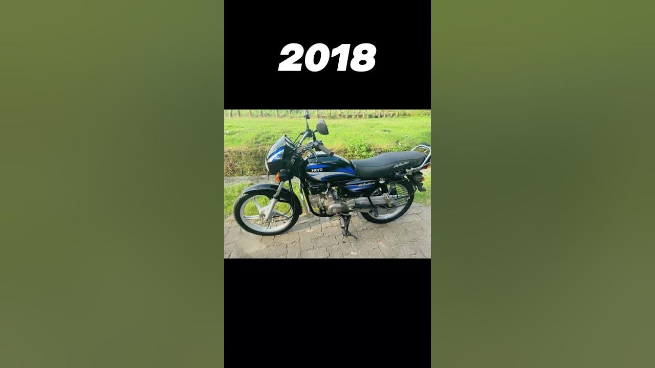 👿Evolution of SPLENDOR BIKE (1994-2024) 🔥 #shorts #trending #status #offroad #systummm