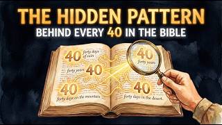 THE HIDDEN PATTERN BEHIND EVERY 40 IN THE BIBLE