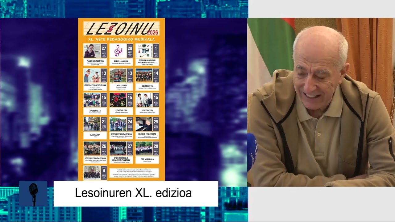 2026Ko Lesoinuren aurkezpena