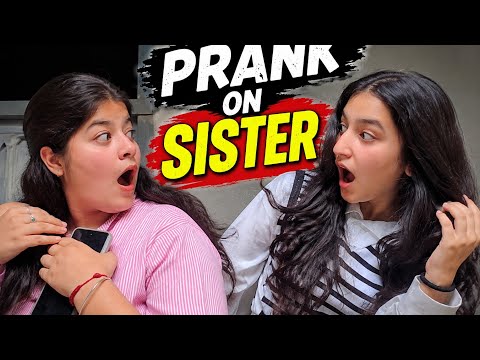 'PRANK ON MY SISTER' 🤪 RV14