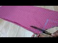 Kitchen Apron Cutting And Stitching Kitchen Apron Cutting And Stitching
