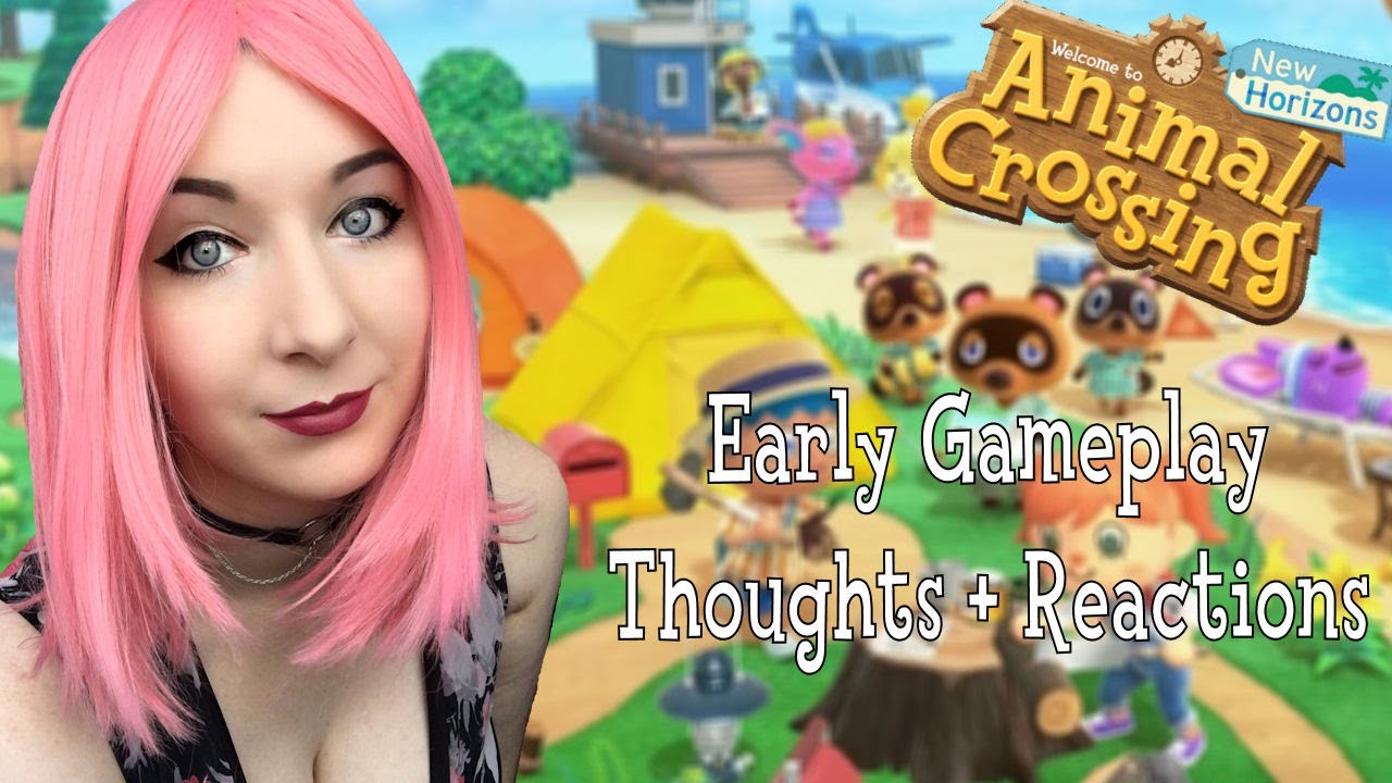 Animal Crossing: New Horizons New Game Early Gameplay Reactions & Impressions - YouTube