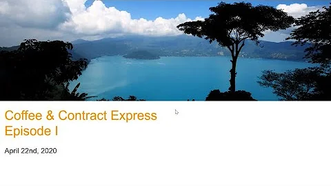 Coffee and Contract Express 1 (US): Setting the sc...