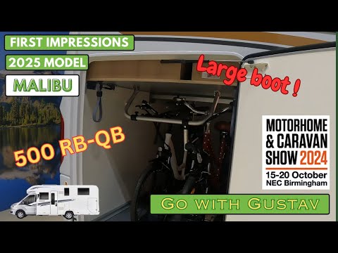 The Malibu I 500 RB QB First Impressions Caravan Motorhome Show 2024