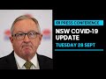 LIVE: Brad Hazzard provides NSW's daily COVID-19 update | ABC News