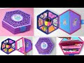 How to make a pencil case out of paper and cardboard /Organizer box/ Сraft ideas