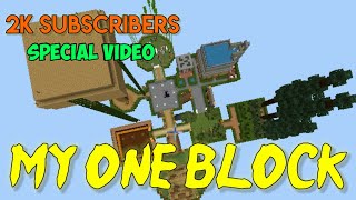 2k special video Minecraft one block reveal download now screenshot 3