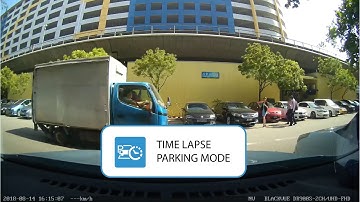 BlackVue Time Lapse Parking Mode with DR900S-2CH