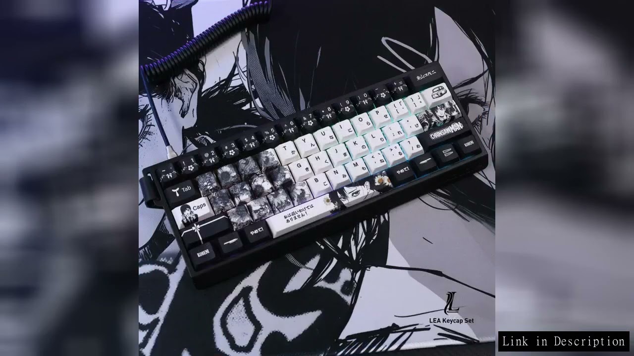 Higashiyama Kobeni theme Japanese anime keycaps 129 keys Cherry Profile mechanical keyboard PBT cust