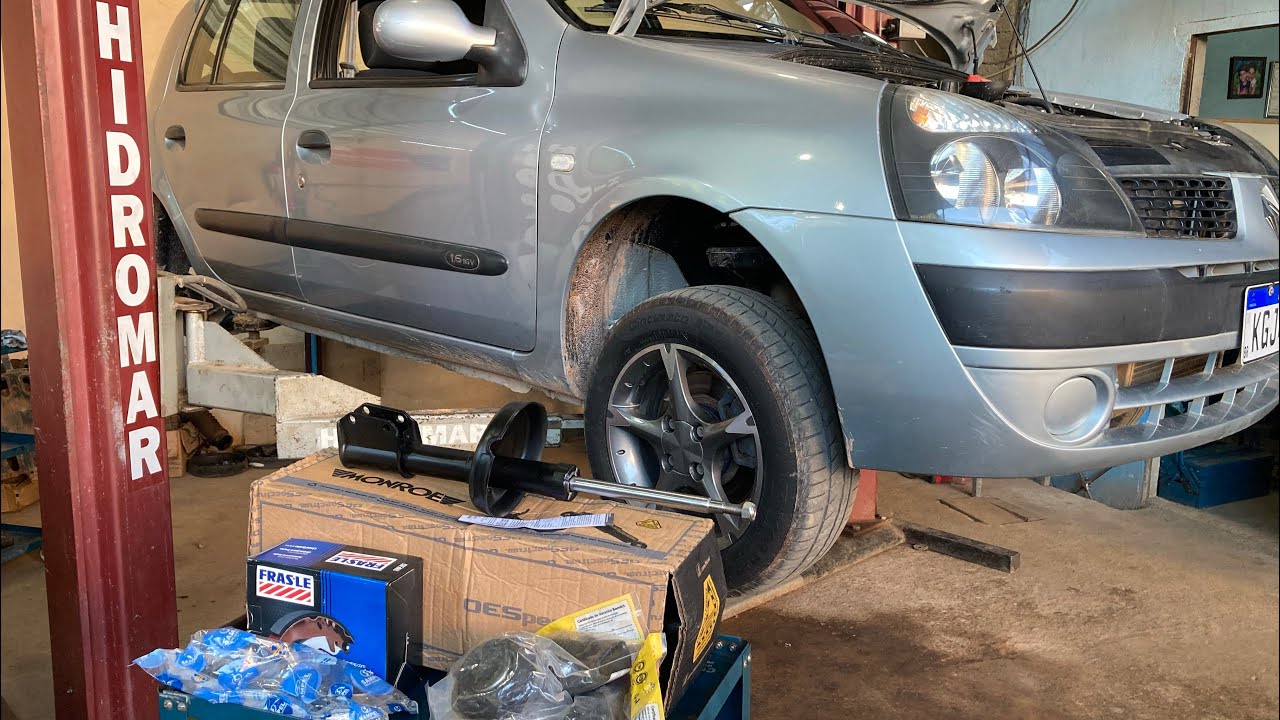Mais peças chegando para suspensão do Clio. #barros autopeças.
