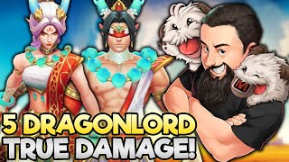 5 Dragonlord - This Lee Sin is Looking a Bit Suspicious.. | TFT Inkborn Fables | Teamfight Tactics