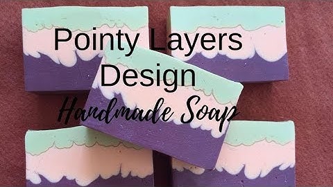 Pointy Layers Technique Soap Challenge Club July 2019
