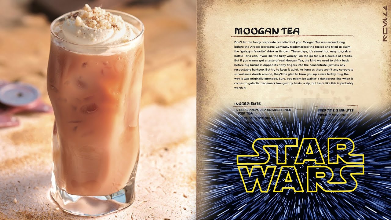 Star Wars: Galaxy's Edge Cookbook - How to Make Moogan Tea 