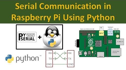 Serial Communication in Raspberry Pi using Python