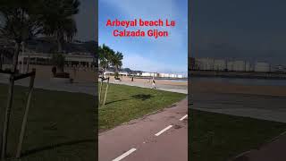 Playa Arbeyal La Calzada Gijon Asturias Spain#shorts