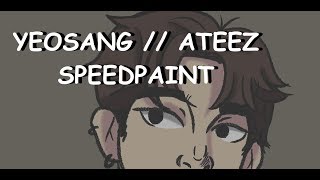 YEOSANG // ATEEZ speedpaint